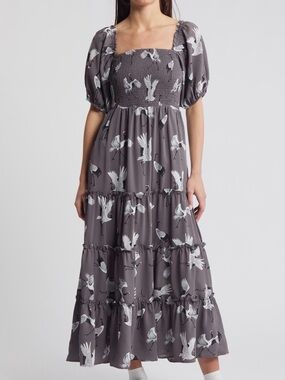 NWT Dressed in LALA Crane Dress